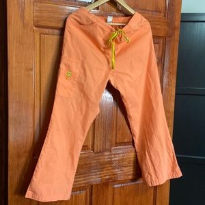 Orange Scrub pants